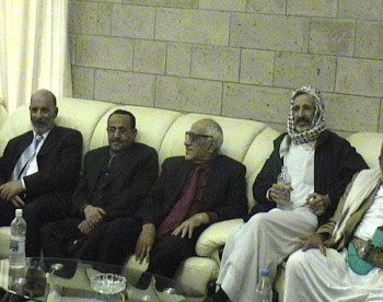 استقبال الشيخ عبد الله عند العودة من العلاج 26/10/2006م