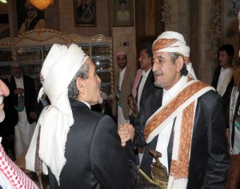 الشيخ صادق يستقبل المهنئين - عيد الأضحى المبارك 1431هـ